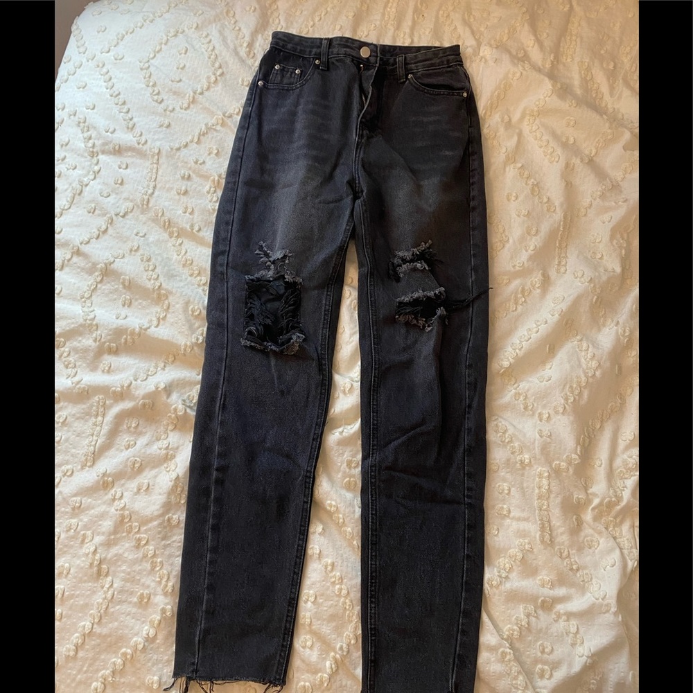 black jeans